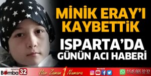 Minik Eray'ı kaybettik