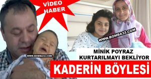 MİNİK POYRAZ KURTARILMAYI BEKLİYOR