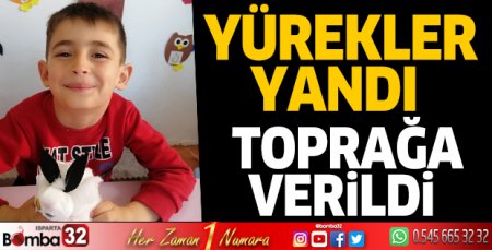 Minik Kerem'e veda