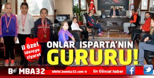 MİNİK SPORCULAR’DAN  ÖZEL İDAREYE ZİYARET 