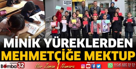 Minik Yüreklerden Mehmetçiğe Mektup