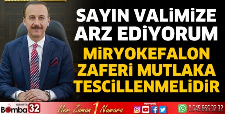 Miryokefalon Zaferi mutlaka tescillenmelidir