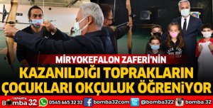 Miryokefalon Zaferi’nin Kazanıldığı Toprakların Çocukları Okçuluk Öğreniyor