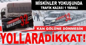 Miskinliler Yokuşunda Kaza