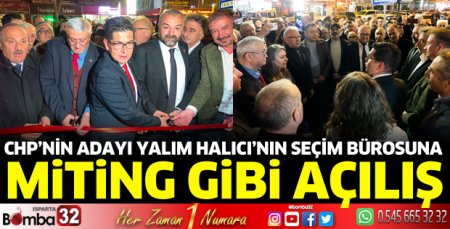Miting gibi açılış 