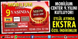 MOBİLİUM CENTER 9 YAŞINDA