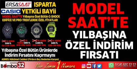 Model Saat'te yılbaşına özel indirim fırsatı
