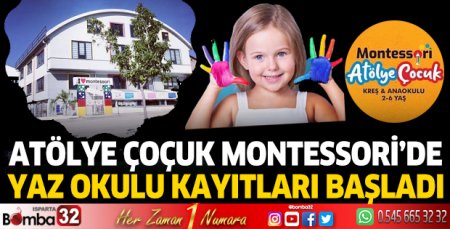 Montessori'de Yaz Okulu Kayıtları Başladı
