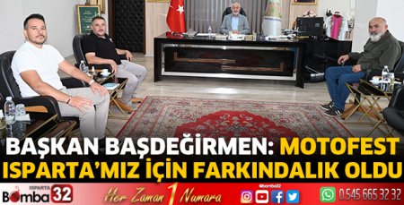 Motofest Isparta’mız için farkındalık oldu