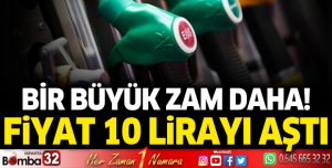 Motorine 66 kuruş zam! Fiyat 10 lirayı aştı