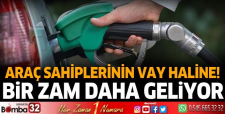 Motorine bir zam daha geliyor!