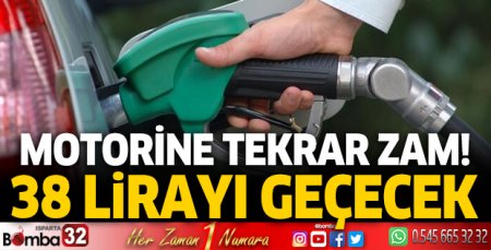 Motorine bir zam daha geliyor!