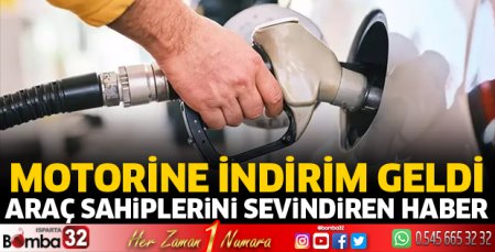 Motorine indirim geldi