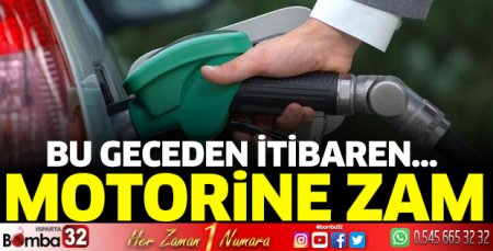 Motorine zam geliyor 