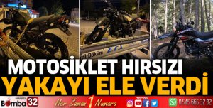 Motosiklet hırsızlığı şüphelisi yakalandı