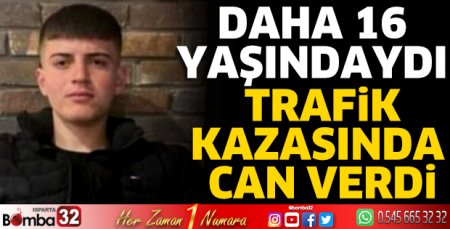 Motosiklet kazasında can verdi 