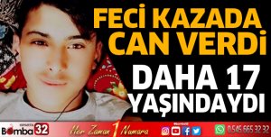 Motosiklet kazasında can verdi