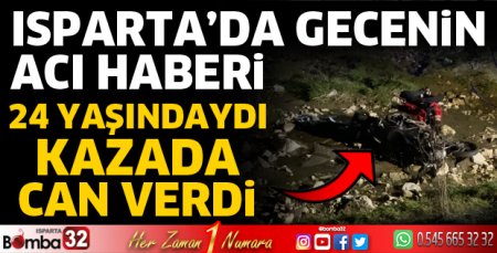 Motosiklet kazasında hayatını kaybetti