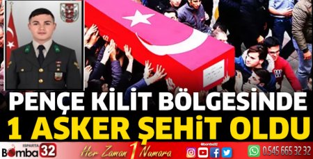 MSB: Pençe- Kilit bölgesinde 1 asker şehit oldu