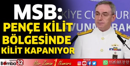 MSB: Pençe Kilit bölgesinde kilit kapanıyor