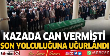 Mücteba Çakmak son yolculuğuna uğurlandı