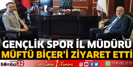 Müdür Kaya'dan Müftü Biçer'e ziyaret