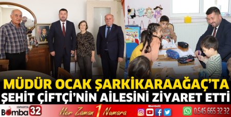 Müdür Ocak Şarkikaraağaç'ta