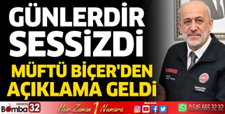 Müftü Biçer'den açıklama geldi
