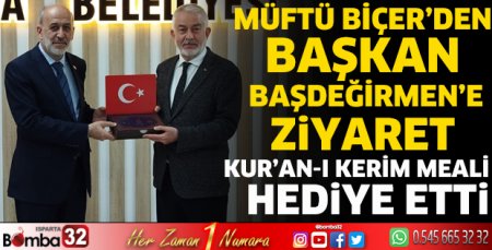 Müftü Biçer'den Başkan Başdeğirmen'e ziyaret