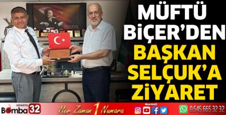 Müftü Biçer'den Başkan Selçuk'a ziyaret