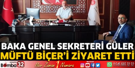 Müftü Biçer'e ziyaretler sürüyor