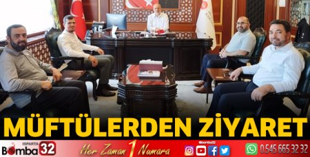 Müftülerden ziyaret