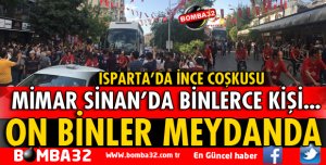 MUHARREM İNCE İÇİN ONBİNLER MEYDANA KOŞTU