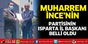 Muharrem İnce'nin partisinin Isparta İl Başkanı Murat Yaltırak oldu 
