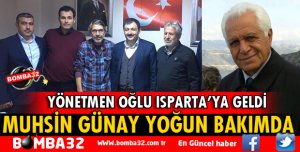 MUHSİN GÜNAY YOĞUN BAKIMDA
