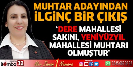 Muhtar adayından dikkat çeken paylaşım