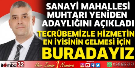 Muhtar yeniden aday