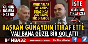 MUHTARLAR TOPLANTISINDA İLGİNÇ DİYALOG