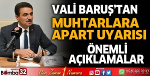 Muhtarlara apart uyarısı