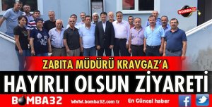 MUHTARLARDAN HAYIRLI OLSUN ZİYARETİ