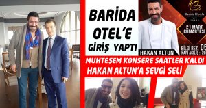 MUHTEŞEM KONSERE SAATLER KALDI