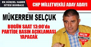 Mükerrem Selçuk, basın açıklaması yapacak