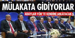 MÜLAKATA GİDİYORLAR!