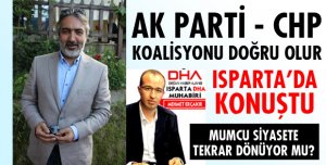 MUMCU'DAN KOALİSYON AÇIKLAMASI