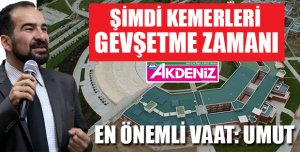 Murat Ali Dulupçu  Şimdi kemerleri gevşetme zamanı