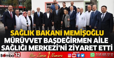 Mürüvvet Başdeğirmen Aile Sağlığı Merkezi’ni ziyaret etti