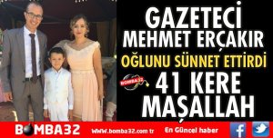 MUSTAFA ERKEKLİĞE İLK ADIMI ATTI