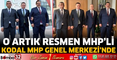 Mustafa Kodal, MHP Genel Merkezi’nde