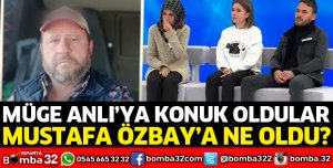 MUSTAFA ÖZBAY'IN 3 ÇOCUĞU MÜGE ANLI'YA KONUK OLDU