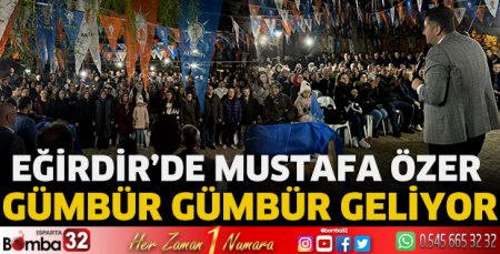 Mustafa Özer gümbür gümbür geliyor